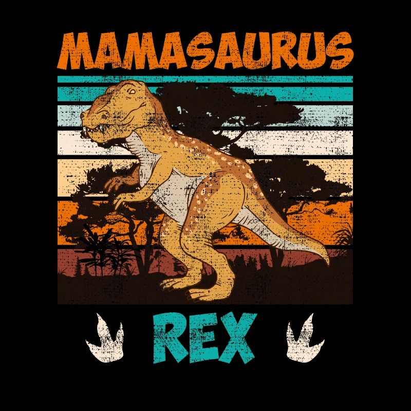 Dinosaurier Kinder Mamasaurus Rex Mutter Mama