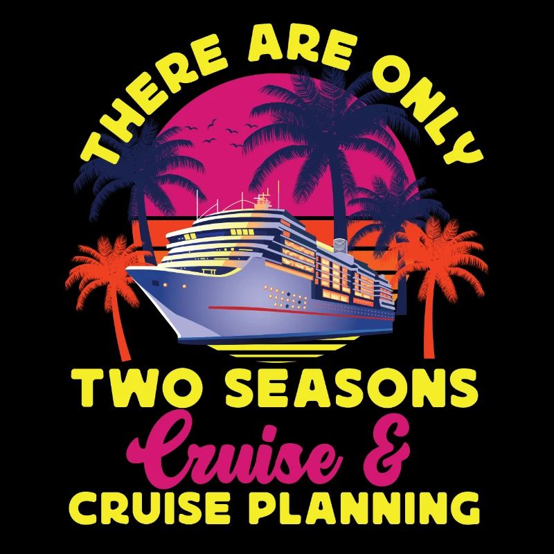 Cruise Ship Vacation Retro There