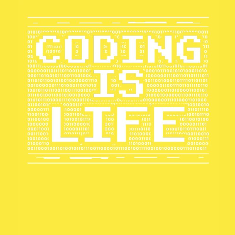 Coding Ist Leben Coder Code Programmierer