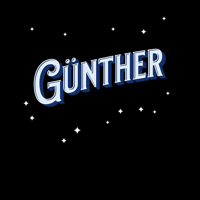 Günther's name personalized