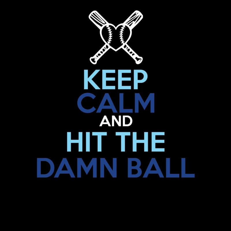keep calm baseball