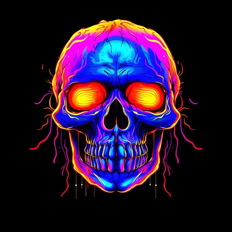 Umarme das Makabre: Gothic Skull Punk