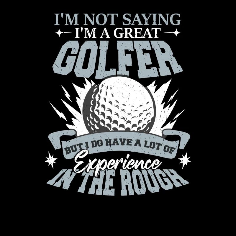 Ich bin ein großartiger Golfer