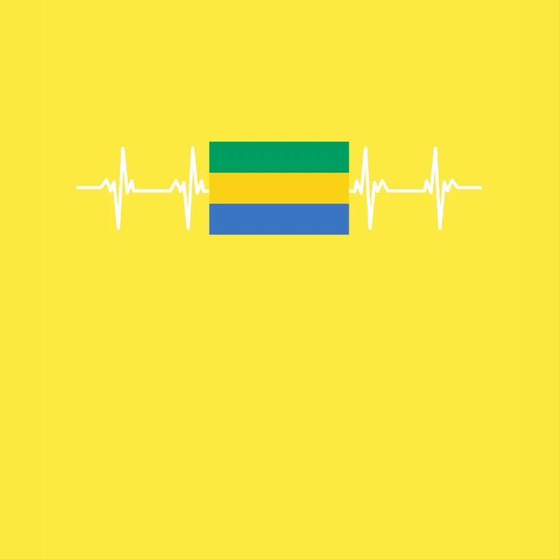 African Flag - Gabon