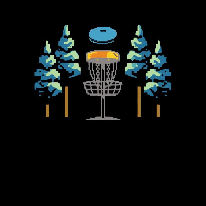 Frisbee Golf Disc Golf 8 Bit