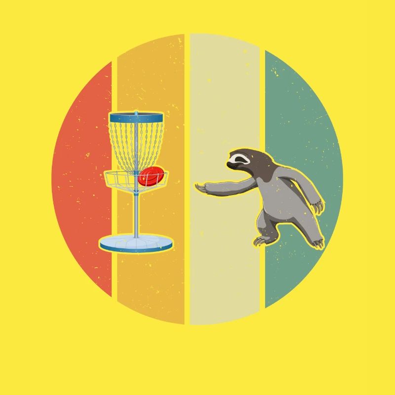 Sloth Disc Golf Sloth Disc Golfing