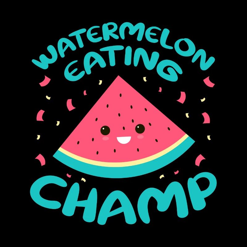 Melon pastèque Fruit d’été Cadeau végétalien