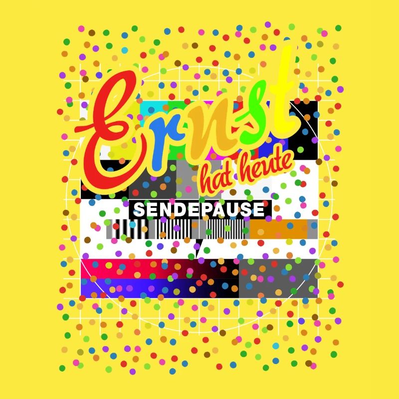 Ernst hat heute Sendepause | Testbild Kostüm