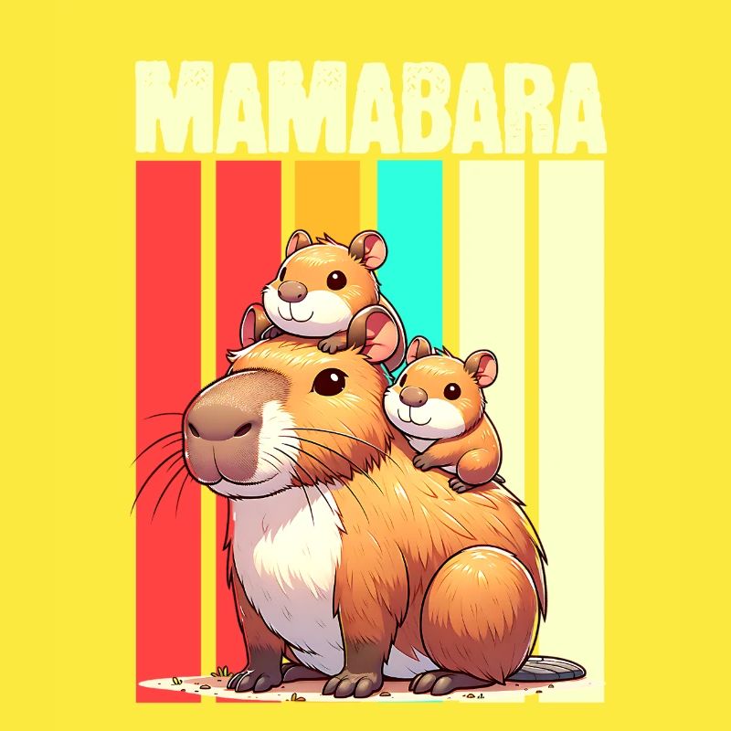 Mamabara Mère Capybara