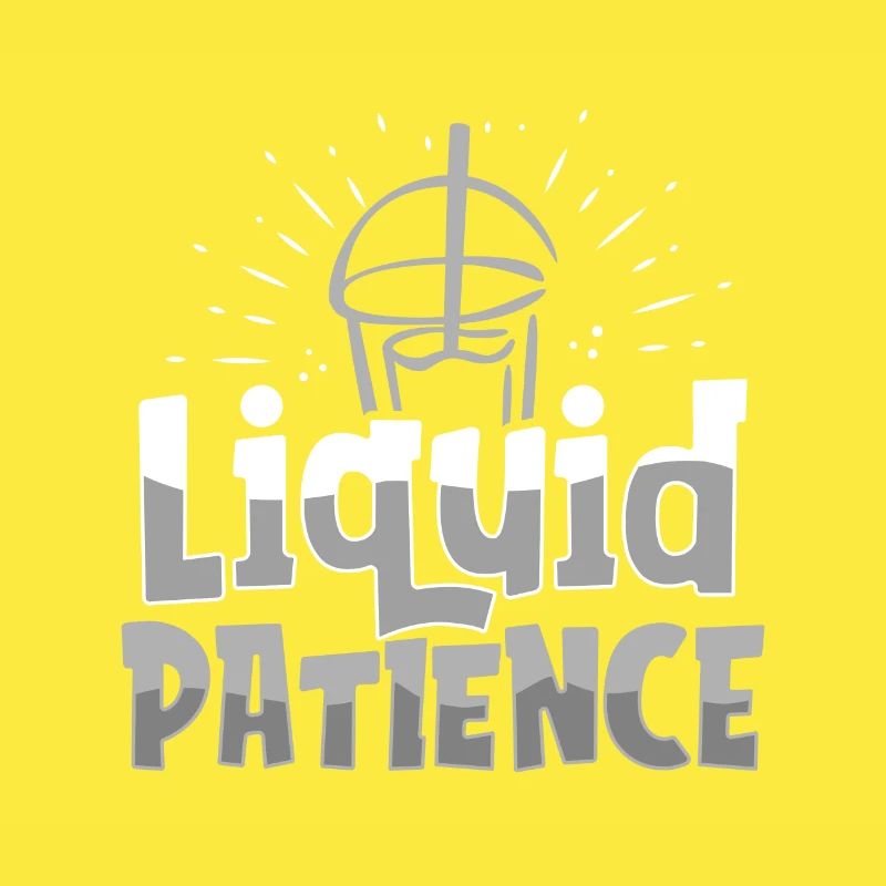 Caffeine Lover Liquid Patience Coffee Drinker Gift