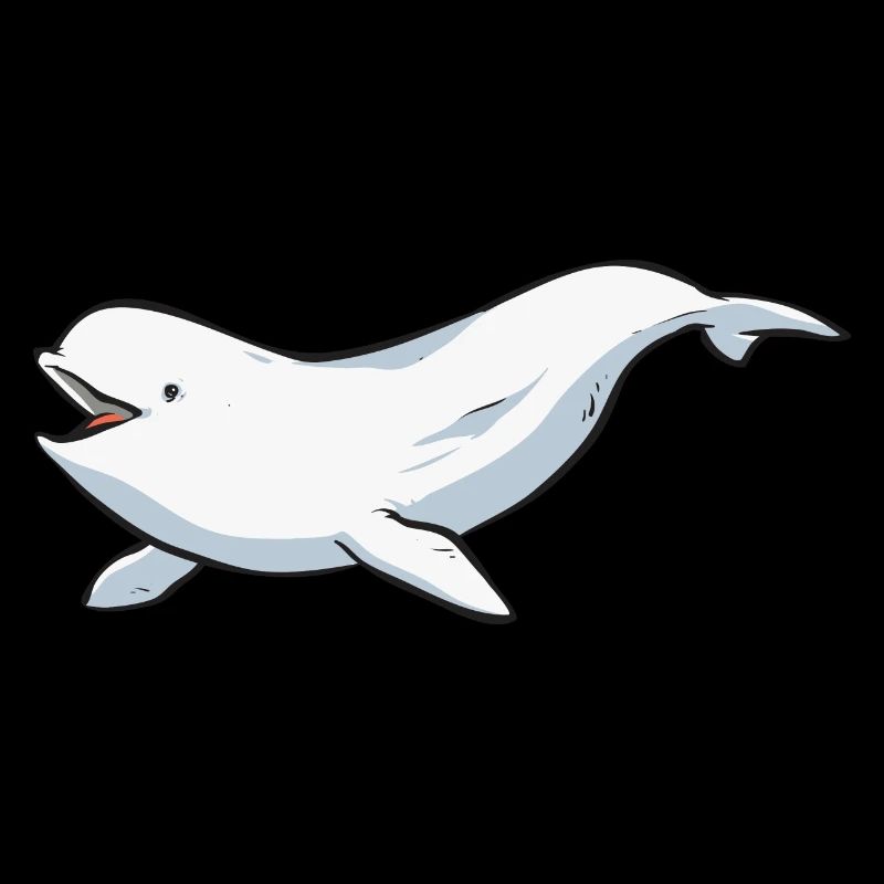Weißwal Beluga Wal