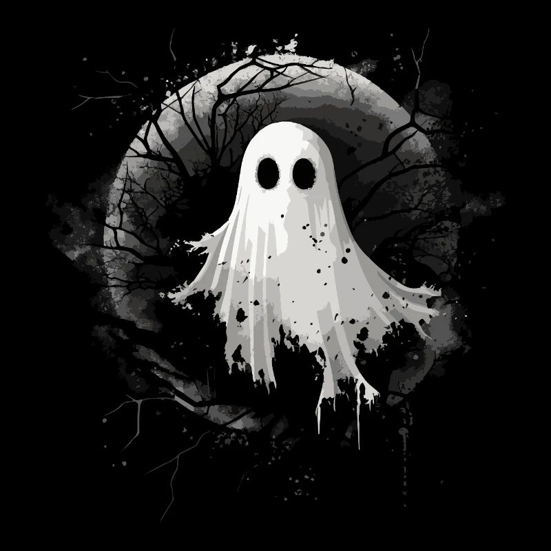 Funny Bed Sheet Ghost