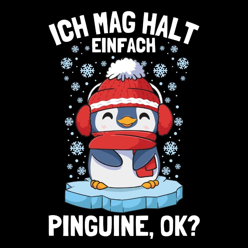 Ich Mag Halt Einfach Pinguine Süßer Pinguin