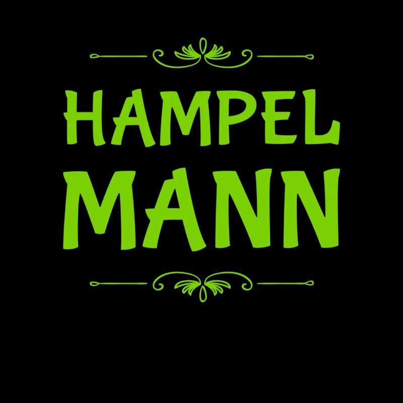 vor dir steht ein Hampelmann