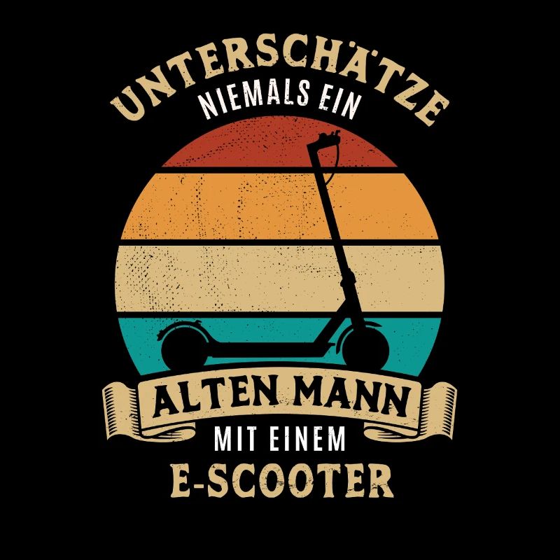 Unterschätze nie einen alten Mann mit E-Scooter
