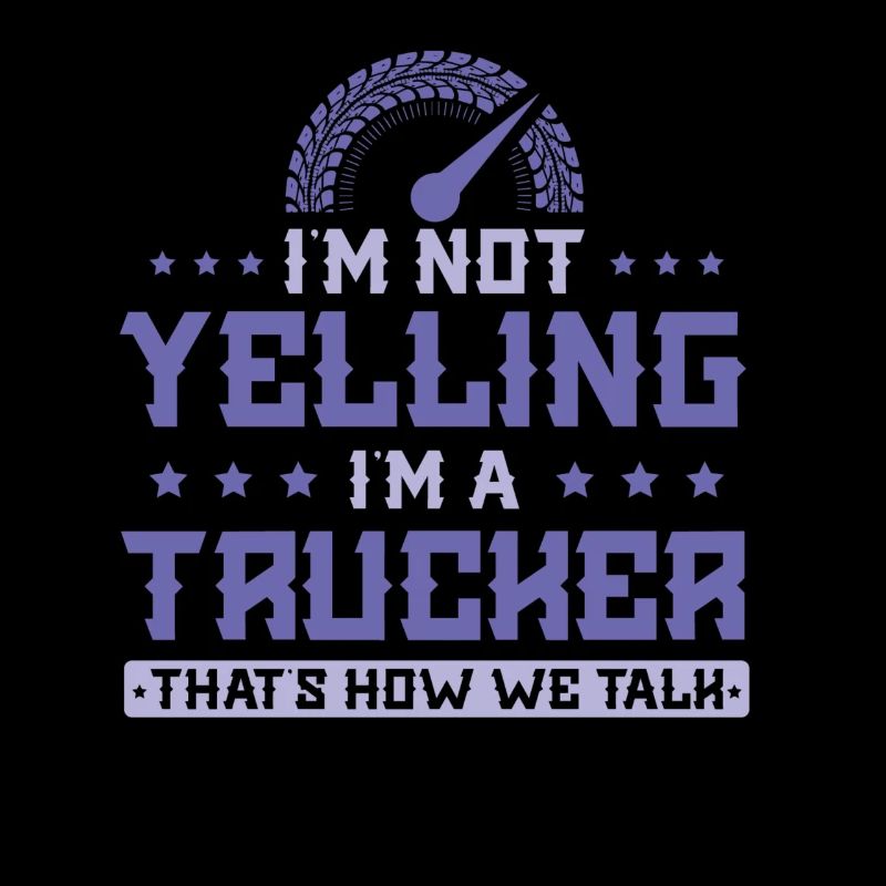 trucker cooler spruch