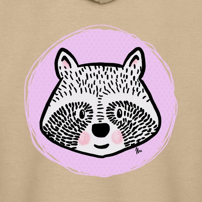 Süßer Waschbär - Portrait