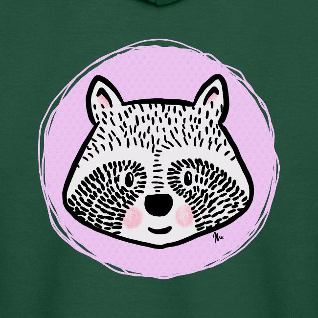 Süßer Waschbär - Portrait