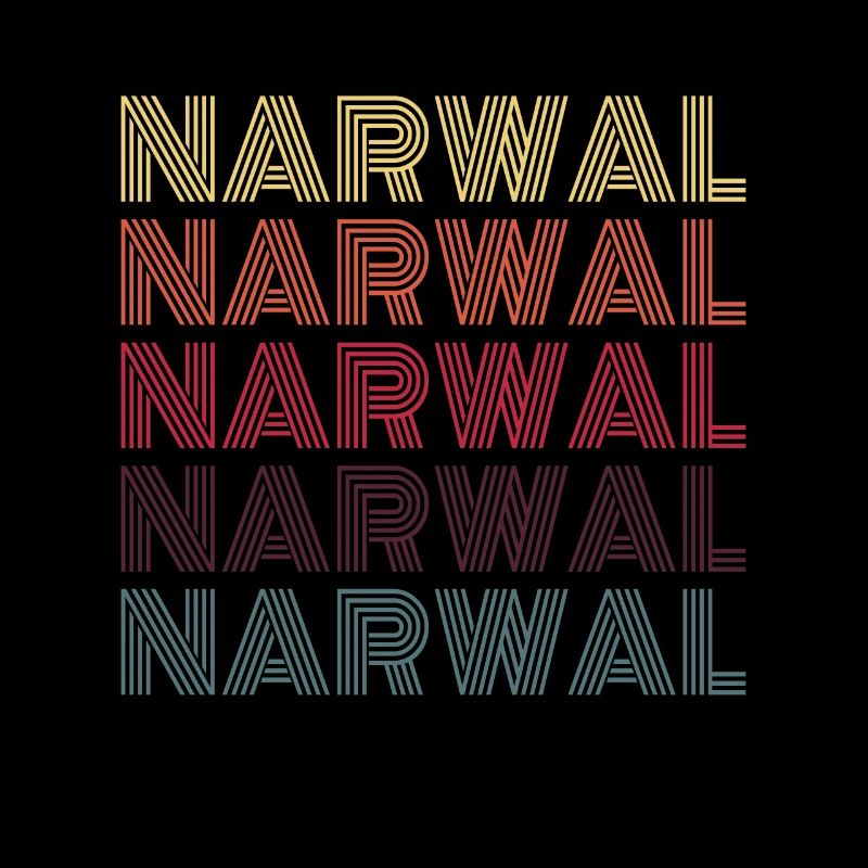 Narval, narval, narval, narval, licorne