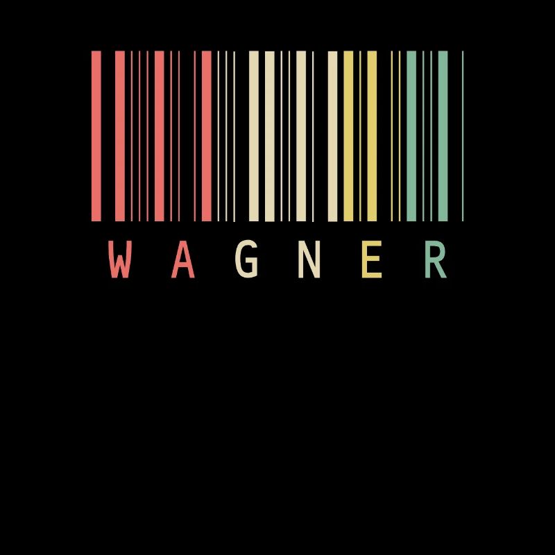 Nom de style de code-barres unique Wagner