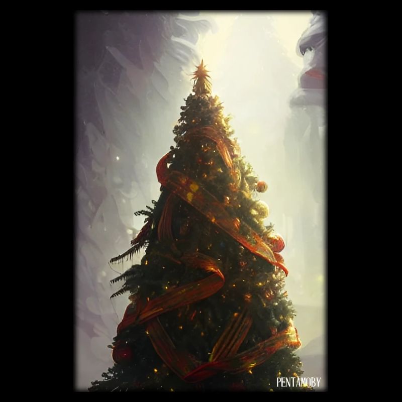 Arbre de Noël Noël hiver