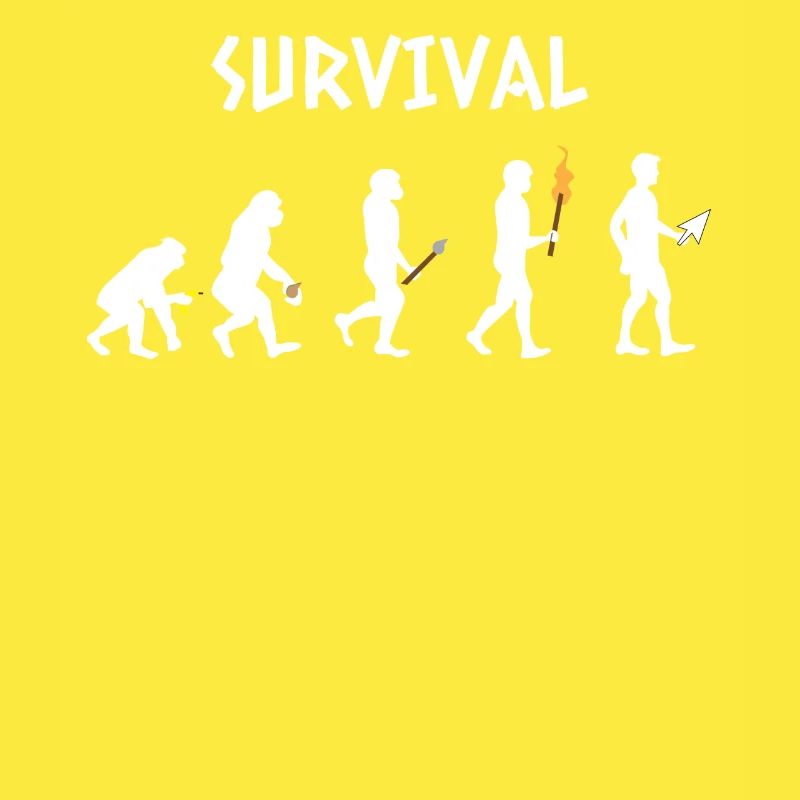 Geek - Evolution - Gamer - Funny - Gift