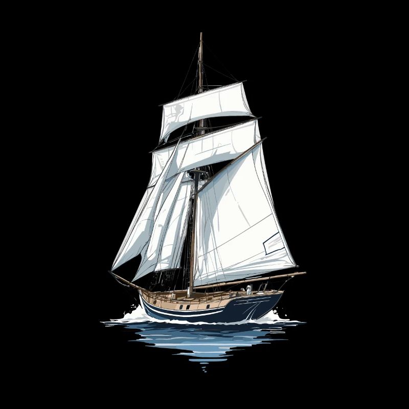 Segelschiff Abenteuer Auf Hoher See