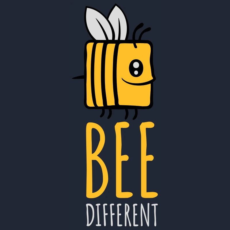 bee different Spruch Quote
