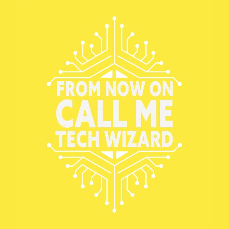 Call Me Tech Wizard Funny IT Support Computer