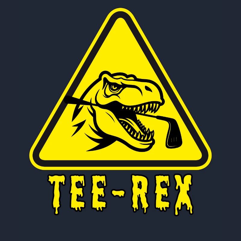 Tee-Rex! und Golfer!