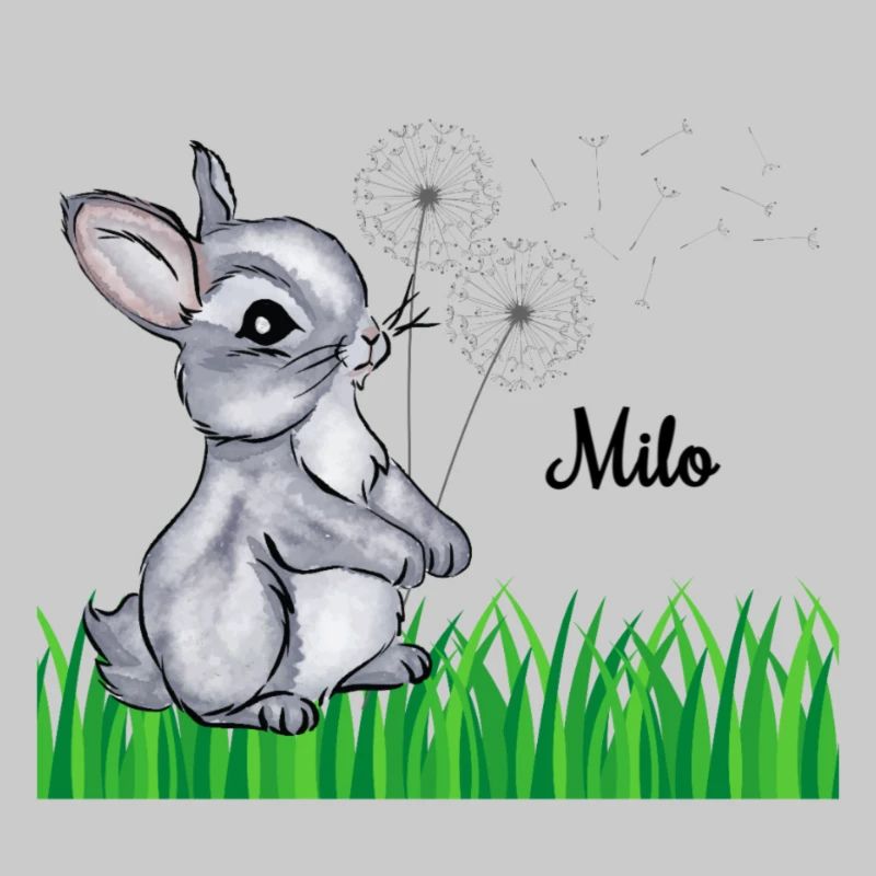 Nom de lapin Cadeau Milo