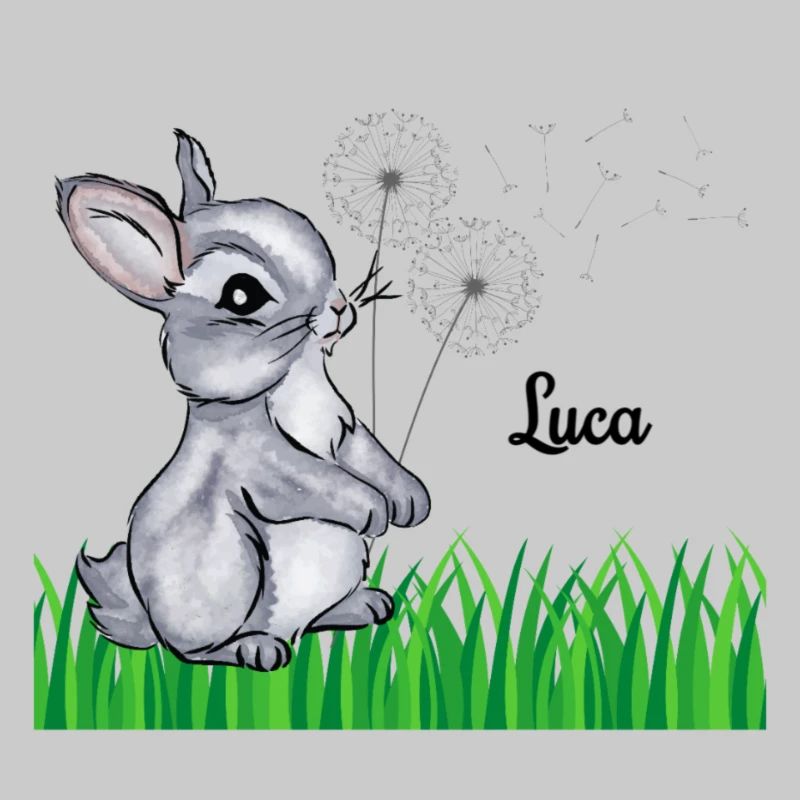 Rabbit Name Gift Luca