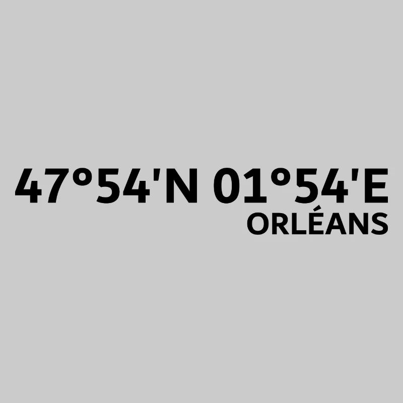 Orléans coordinates