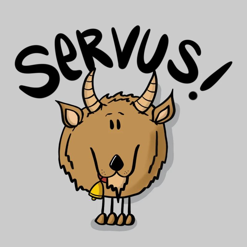 Ziege Servus