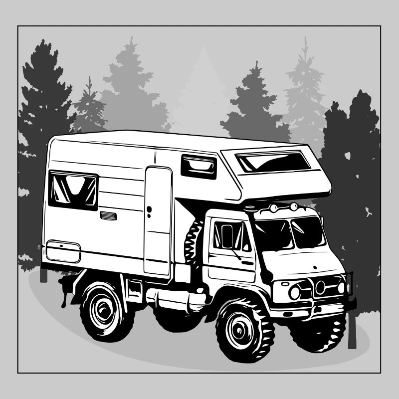 Camping - Unimog - Adventure - Oldtimer