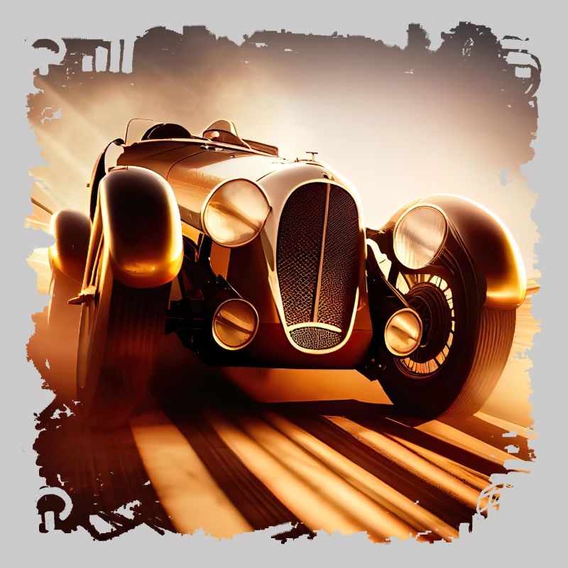 Beim Oldtimer-Rennen einen Oldtimer erleben