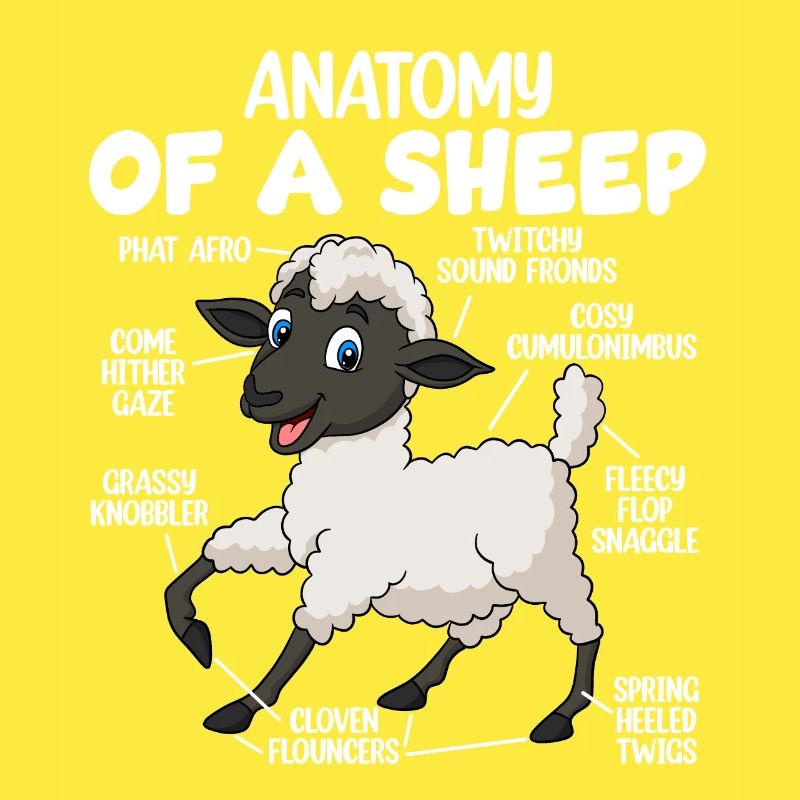 Anatomie eines Schafes