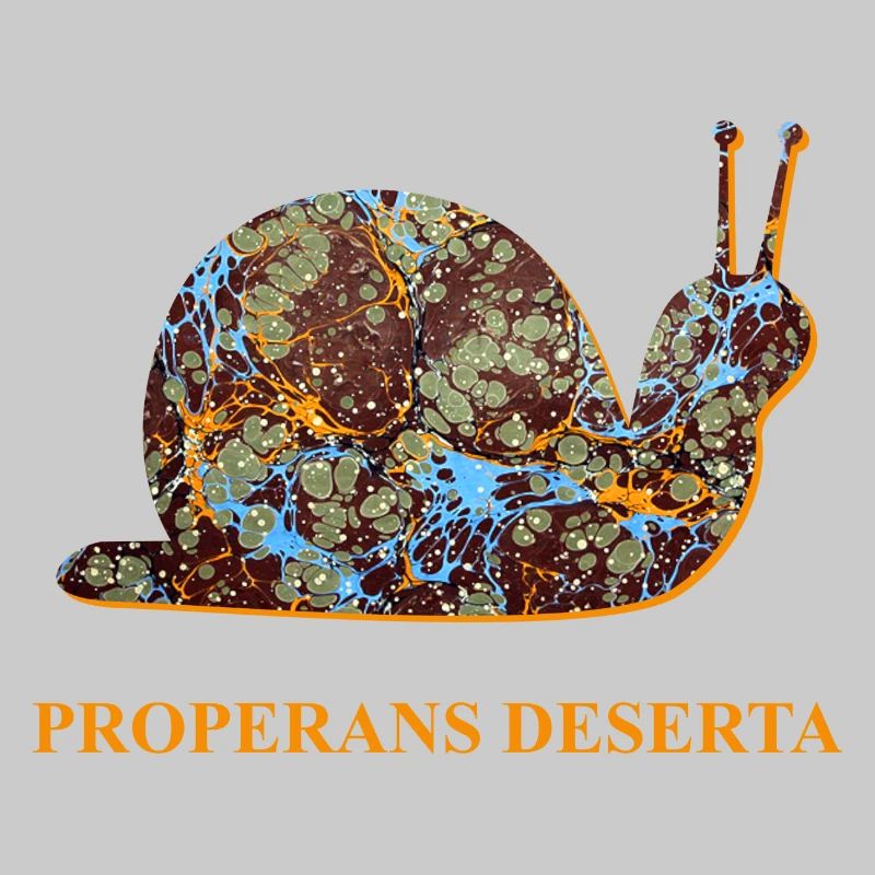 Dépêchez-vous avec le temps Escargot Latin E 85