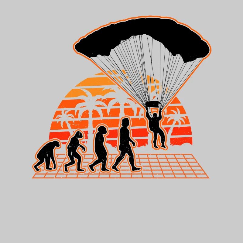 Parachutiste Evolution Sunset Parachute