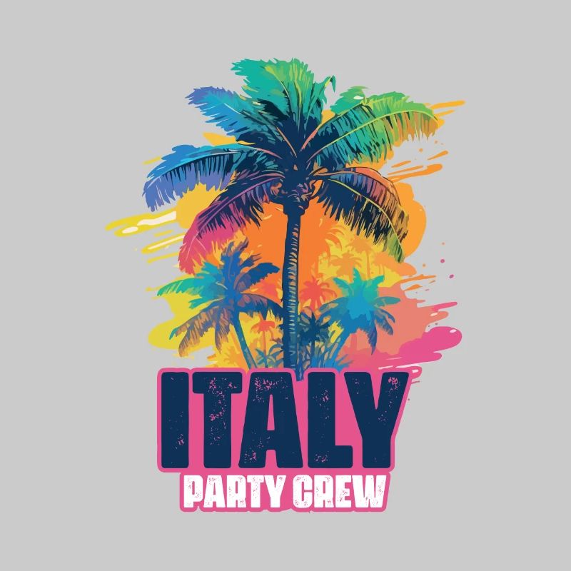 Italien Party Crew Urlaub