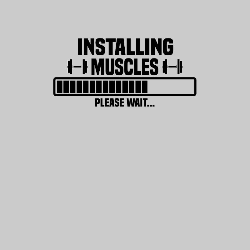 Installing muscles – please wait
