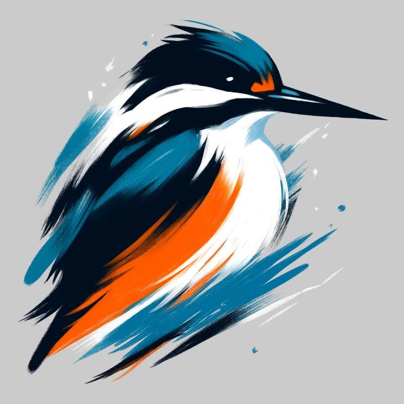 Dynamischer Eisvogel