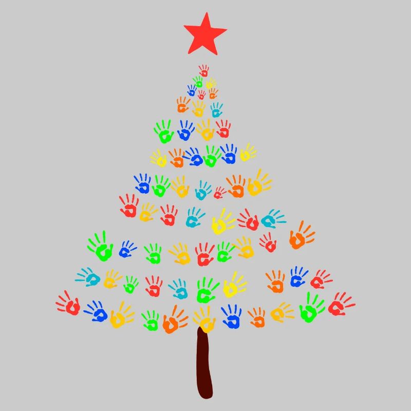 Weihnachtsbaum Kinder Frieden