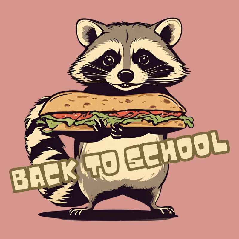 RETOUR À l’école École de raton laveur