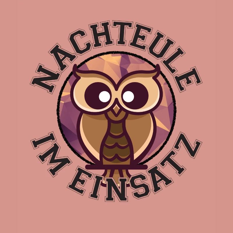 Nachteule im Einsatz Nachtdienst Eule