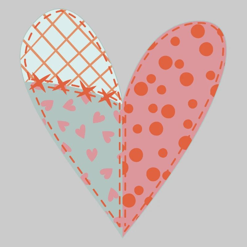 Coeur Patchwork No11