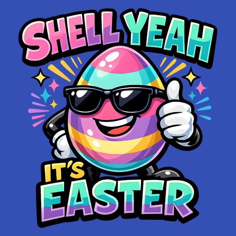 Shell Yeah It's Easter Ostern Spruch Hell yeah