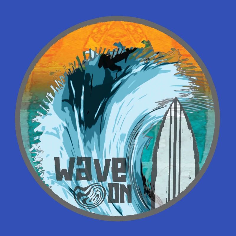 Wave in Surf Magic Patch
