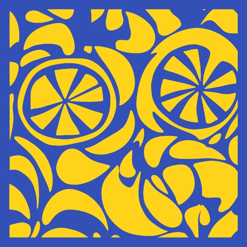 Lemon Pattern Shirt Cute Summer Fruit Aesthetic