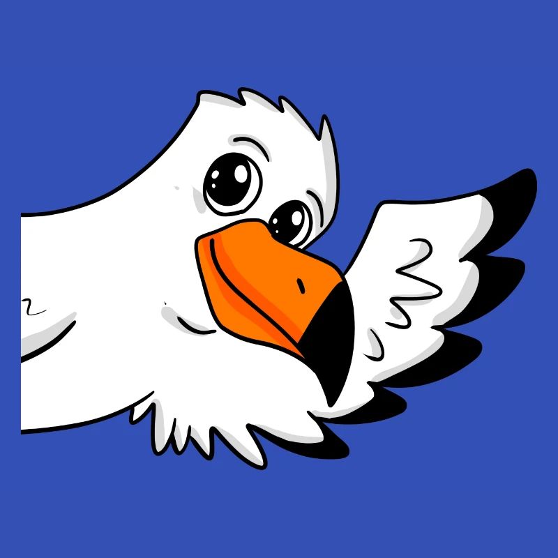 Salutation de mouette